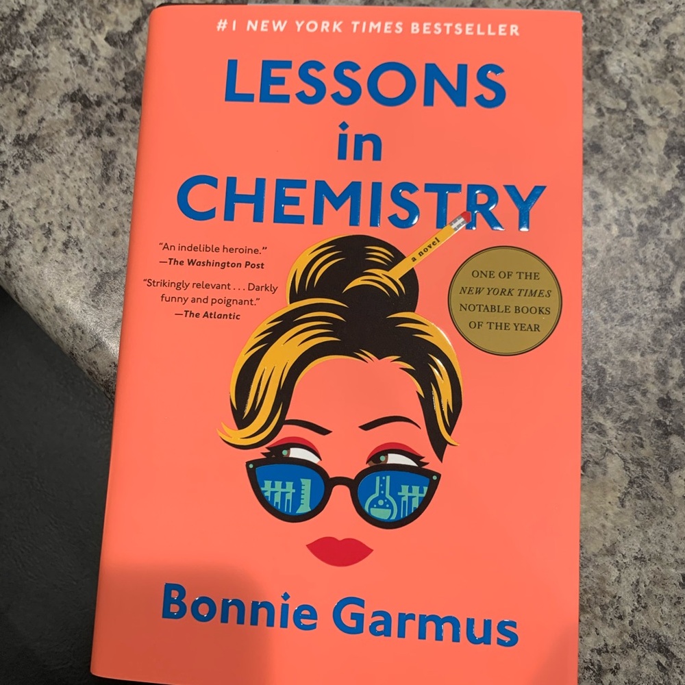 Lessons in Chemistry by Bonnie Garmus NEW Hardback Book
